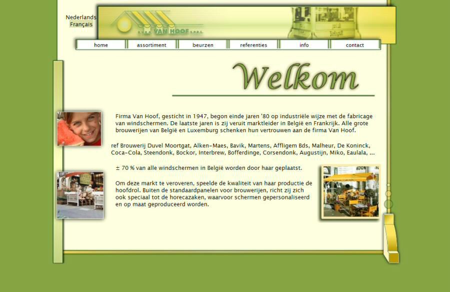 Website Terrassen Van Hoof